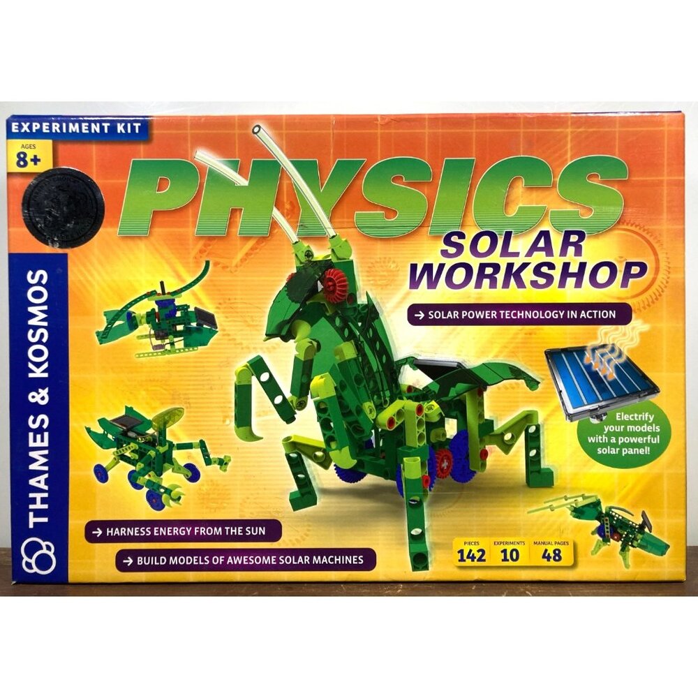 Thames & Kosmos Physics Solar Workshop Science Experiment Kit BRAND NEW SEALED
